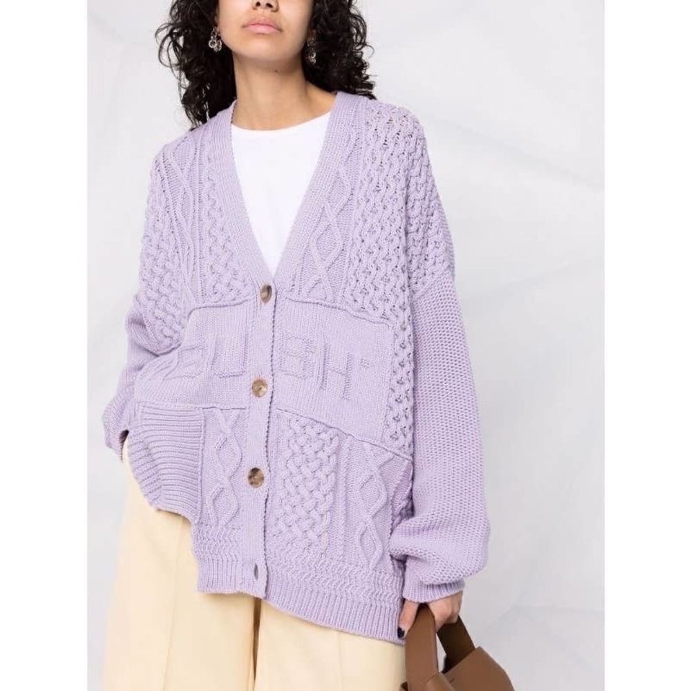 Ambush PATCHWORK KNIT CARDIGAN M